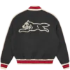 Giacca bomber in raso Running Dog