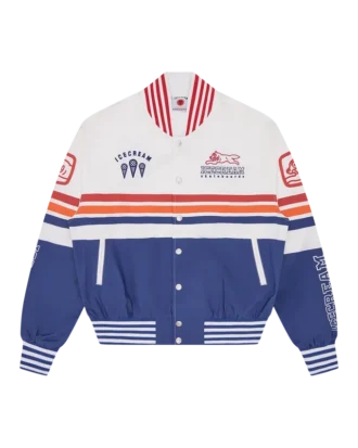 Giacca bomber leggera in stile moto