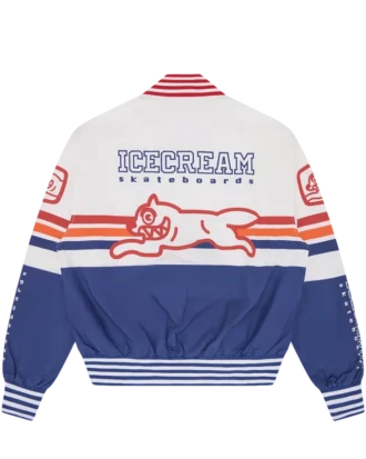 Giacca bomber leggera in stile moto