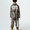 Giacca da allenatore Astro per bambini con Arch Logo in mimetica arborea
