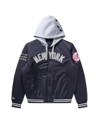 Giacca da stadio in raso dei NY Yankees