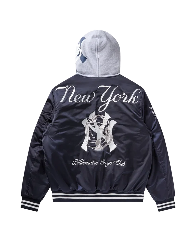 Giacca da stadio in raso dei NY Yankees Giacca da stadio in raso dei NY Yankees