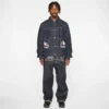 Giacca in denim con stampa gabbiano e ricamo Giacca in denim con stampa gabbiano e ricamo