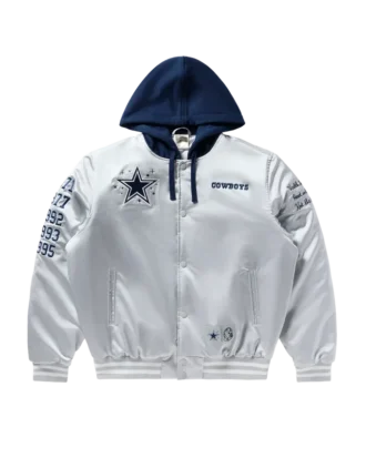 Giacca in raso Dallas Cowboys