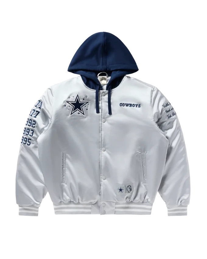 Giacca in raso Dallas Cowboys Giacca in raso Dallas Cowboys