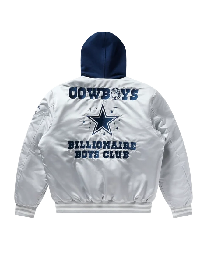 Giacca in raso Dallas Cowboys Giacca in raso Dallas Cowboys