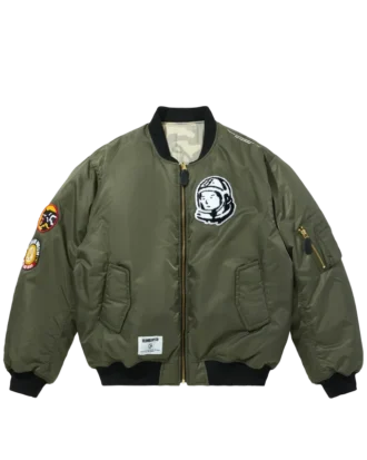 Giacca MA-1 in nylon reversibile