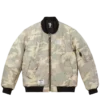 Giacca MA-1 in nylon reversibile Giacca MA-1 in nylon reversibile