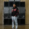 Giacca varsity con scritta