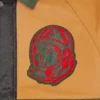 Giacca varsity in pelle screpolata Club Giacca varsity in pelle screpolata Club