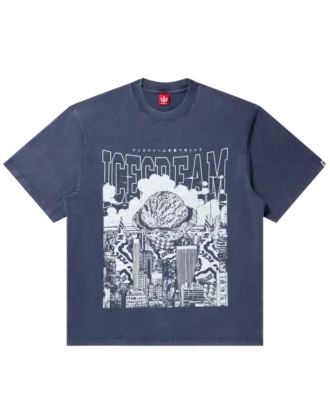 Invasion (oversize) maglia a maniche corte