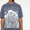 Invasion (oversize) maglia a maniche corte