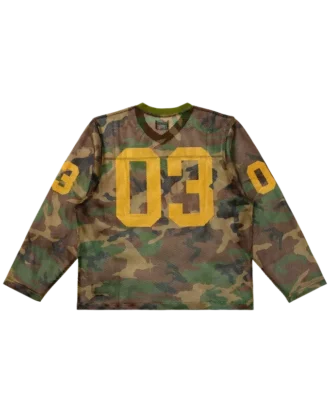 Maglia a maniche corte Camo Curve (vestibilità boxy)