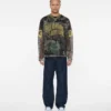 Maglia a maniche corte Camo Curve (vestibilità boxy)