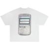 Maglia a maniche corte con scritta