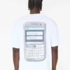 Maglia a maniche corte con scritta
