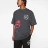 Maglia a maniche corte Overlay (oversize)