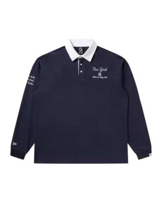 Maglia da rugby a maniche lunghe dei NY Yankees