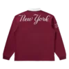 Maglia da rugby a maniche lunghe dei NY Yankees