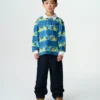 Maglia da rugby per bambini con motivo mimetico robot