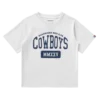 Maglietta a maniche corte per bambini con mascotte dei Dallas Cowboys