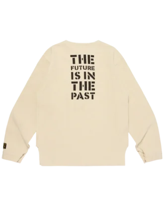 Maglietta a maniche lunghe con collo Henley