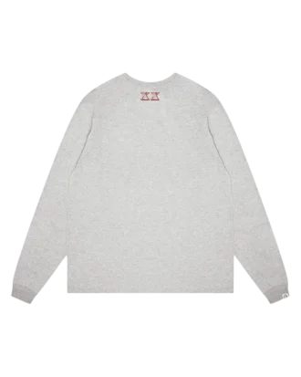 Maglietta a maniche lunghe con logo OG bordeaux