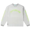 Maglietta a maniche lunghe in cotone effetto consumato con Running Dog