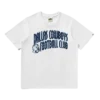 Maglietta bianca a maniche corte con Curve Logo dei Dallas Cowboys