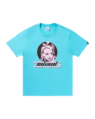 Maglietta con badge rosa