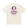 Maglietta con badge rosa