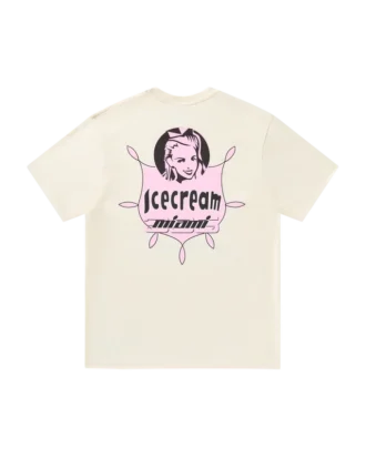 Maglietta con badge rosa