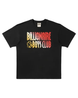 Maglietta con logo Straight Logo e sfumatura
