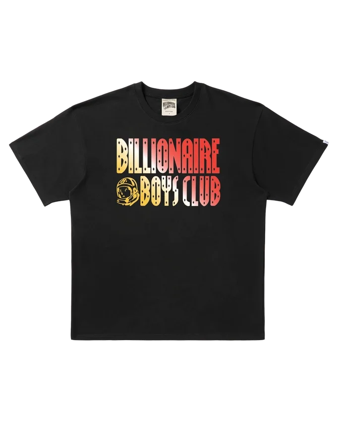Maglietta con logo Straight Logo e sfumatura Maglietta con logo Straight Logo e sfumatura