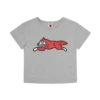 Maglietta corta da donna con Running Dog che corre