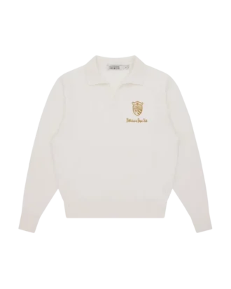 Maglione con colletto in maglia Clubhouse