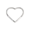 Moschettone a forma di cuore