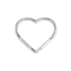 Moschettone a forma di cuore