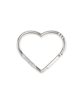 Moschettone a forma di cuore