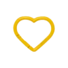 Moschettone a forma di cuore