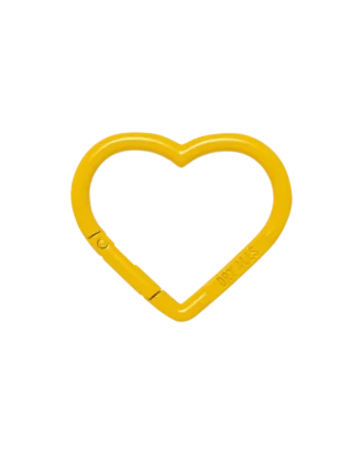 Moschettone a forma di cuore