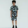 Pantaloncini con grafica