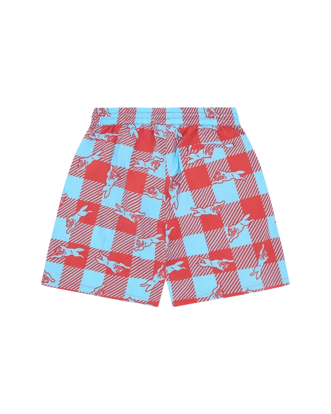 Pantaloncini da bagno Checker Running Dog Pantaloncini da bagno Checker Running Dog