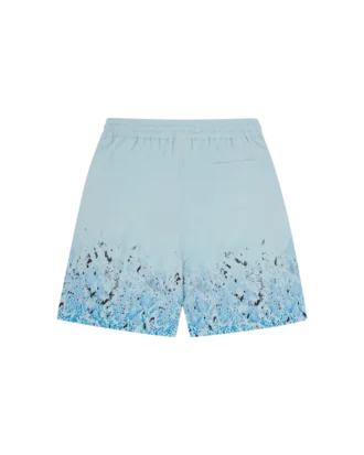 Pantaloncini da bagno Running Dog in pelle di serpente sfumato