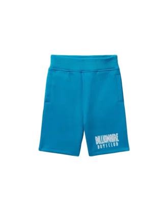 Pantaloncini da bambino con scritta in carattere dritto