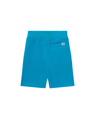 Pantaloncini da bambino con scritta in carattere dritto