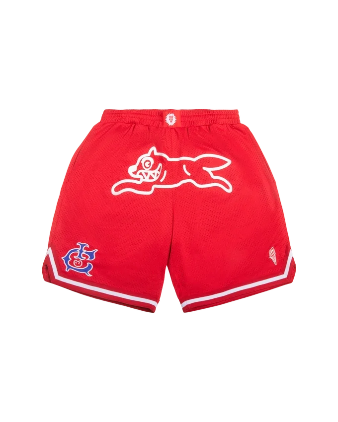 Pantaloncini da basket Team IC con Running Dog che corre Pantaloncini da basket Team IC con Running Dog che corre