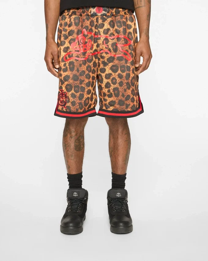 Pantaloncini da basket Team IC con Running Dog che corre Pantaloncini da basket Team IC con Running Dog che corre