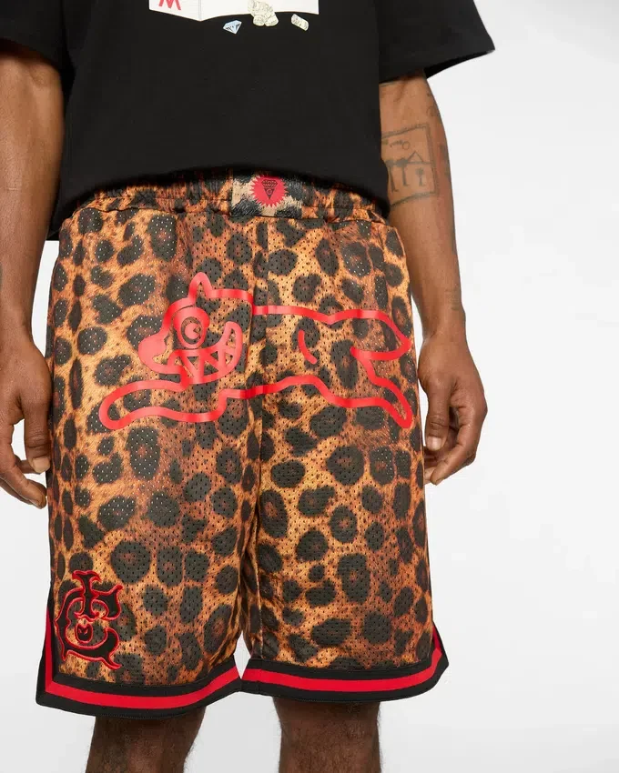 Pantaloncini da basket Team IC con Running Dog che corre Pantaloncini da basket Team IC con Running Dog che corre