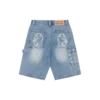 Pantaloncini da carpentiere in denim Diamonds & Dollars